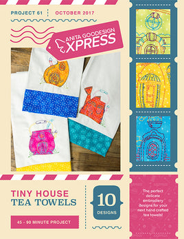 EXPRESS -  PROJECT 61 - Tiny House Tea Towels