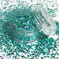 Glitter Girl Unicorn Glitter – Aqua Lace