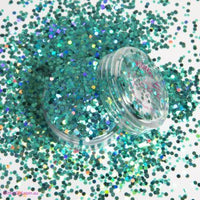 Glitter Girl Unicorn Glitter – Aqua Lace