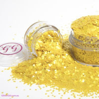 Glitter Girl Unicorn Glitter – Banana Yellow