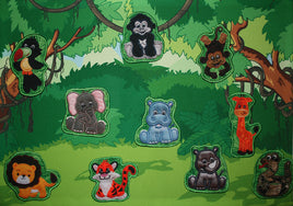 JUNGLE ADVENTURE 1 - Medium (60x40cm)