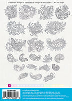 Mini - Blackwork Paisley
