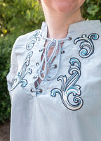 Blue Paisley