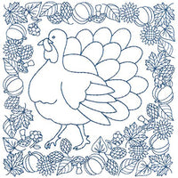 Mini - Bluework Autumn
