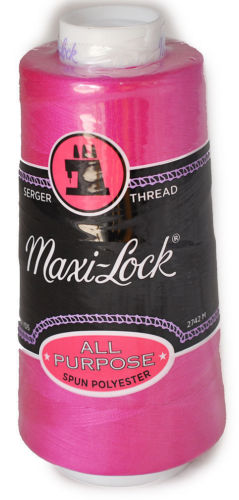MAX44834 - Maxi-Lock Thread - Bright Fuchsia 3000yds