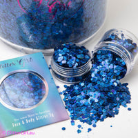 Glitter Girl Unicorn Glitter – Butterfly Blue