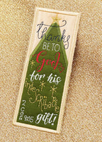 Project - Christmas Bible Bookmarks