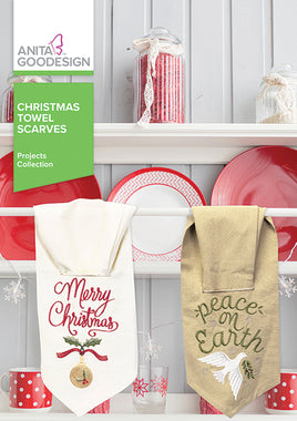 PROJECT - Christmas Towel Scarves