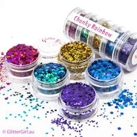 Glitter Girl Chunky Rainbow Collection