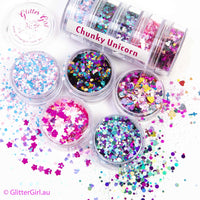 Glitter Girl Chunky Unicorn Collection