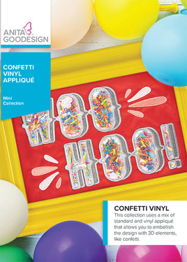 Mini - Confetti Vinyl Applique