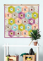 Mini - Crazy Quilt Hexagons