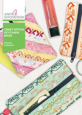 PROJECT - Crazy Stitch Keychain Bags (P)