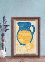 Crazy Blanket Stitch Quilt