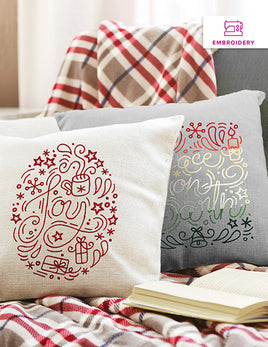 Mini - Cursive Christmas