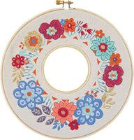 Project - Double Wooden Hoop Wreaths