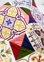 Folk Needlepoint Quilt