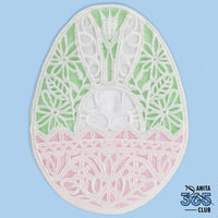 EASTER LACE ORNAMENTS