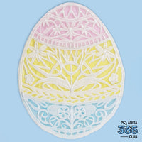 EASTER LACE ORNAMENTS