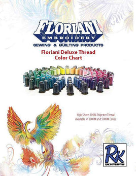 Floriani Thread Chart (Actual Thread)