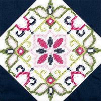 Folk Needlepoint Quilt