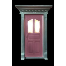 Light Pink Fairy Door w/Window
