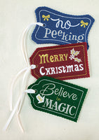 PROJECT - Holiday Felt Gift Tags