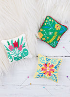EXPRESS -  PROJECT 121 - Tiny Embroidered Pillows