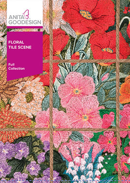 Floral Tile Scene
