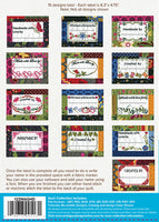 Mini - Folded Fabric Quilt Labels