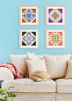 Folk Needlepoint Quilt