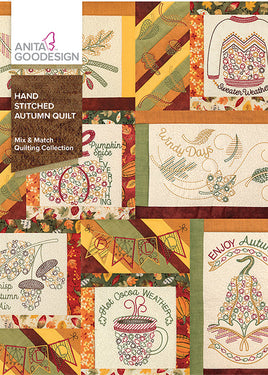 Hand Stitched Autumn Quilt