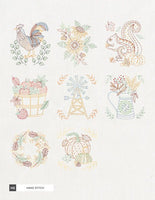 Mini - Hand Stitched Countryside
