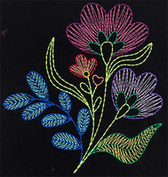 Mini - Hand Stitched Florals