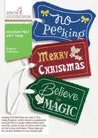 PROJECT - Holiday Felt Gift Tags