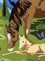 Horse Tile Scene