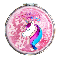 Compact Mirror- Pink Unicorn Believer