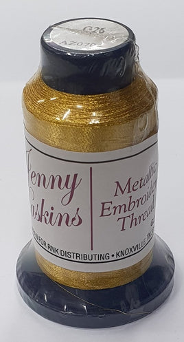 JH Metallic Thread - #G26 Dark Gold 800 mtr
