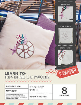 EXPRESS -  PROJECT 106 - Learn To: Reverse Cutwork