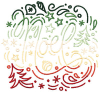 Mini - Cursive Christmas