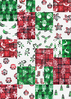 Christmas Reverse Cutwork Quilt