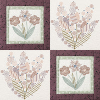 Hand Stitched Bouquet Quilt
