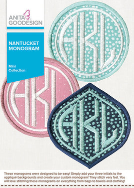 Mini - Nantucket Monogram (P)