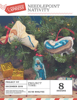 EXPRESS -  PROJECT 117 - Needlepoint Nativity