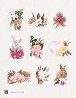 Mini - Orchids & Feathers