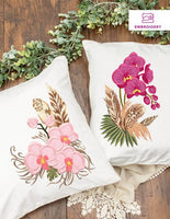 Mini - Orchids & Feathers