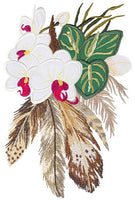 Mini - Orchids & Feathers
