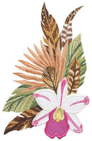 Mini - Orchids & Feathers