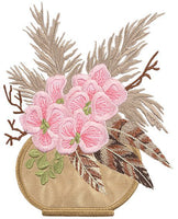 Mini - Orchids & Feathers