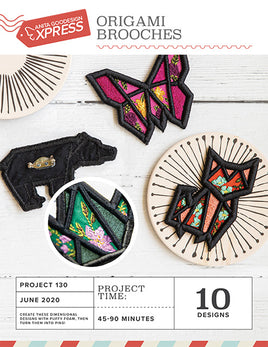 EXPRESS -  PROJECT 130 - Origami Brooches